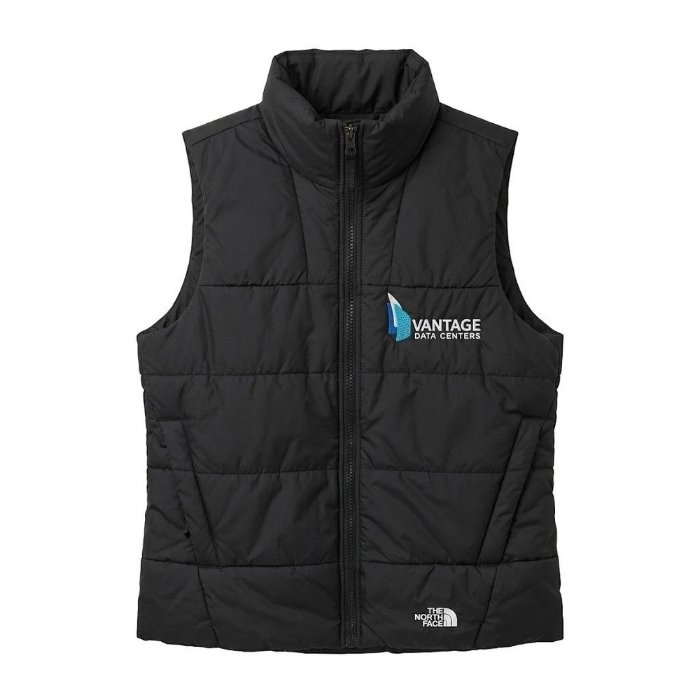 The North Face Everyday Insulated Puffer Vest Black Womens S Embroider‎ NF0A529Q